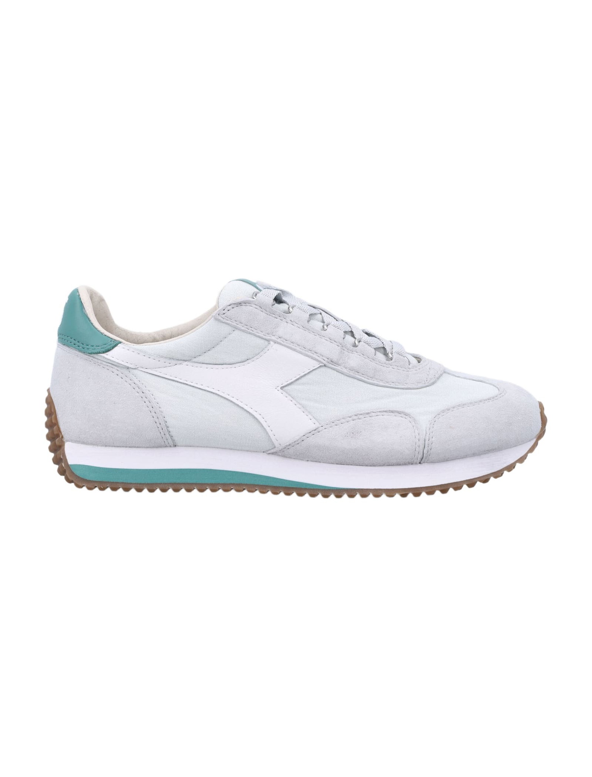 Diadora Men's Sao-Ko 280 in White/Silver Diadora