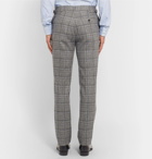 Kingsman - Grey Checked Wool Suit Trousers - Gray