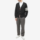 Thom Browne Men's Classic Merino Cardigan in Black