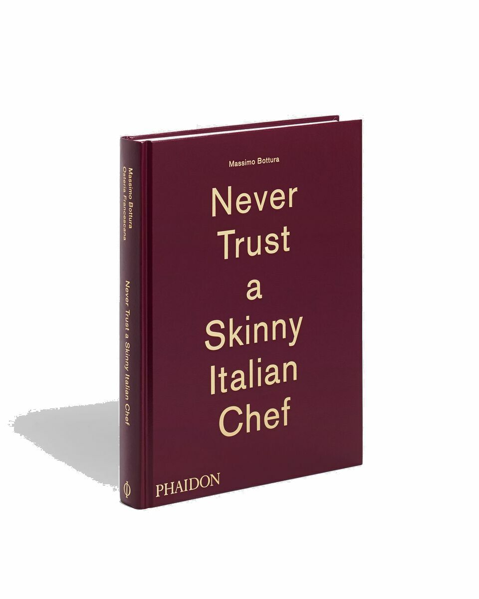 Photo: Phaidon "Never Trust A Skinny Italian Chef" By Massimo Bottura Multi - Mens - Food