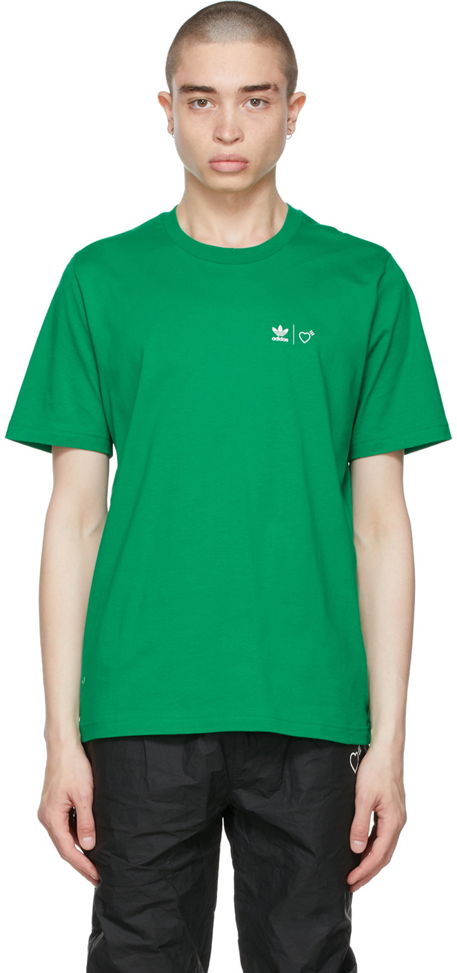 adidas x Human Made Green Graphic T-Shirt adidas x Human Made