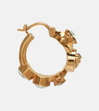 Versace Medusa Star hoop earrings