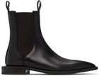 Lanvin Black Pointed Toe Chelsea Boots