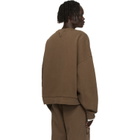 Entire Studios Brown Box Crew Sweatshirt