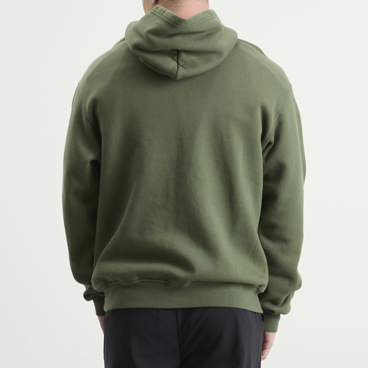 Malbon Men's Fesque Hoodie in Olivine