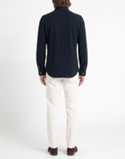 Fedeli Mens Shirt in Midnight blue