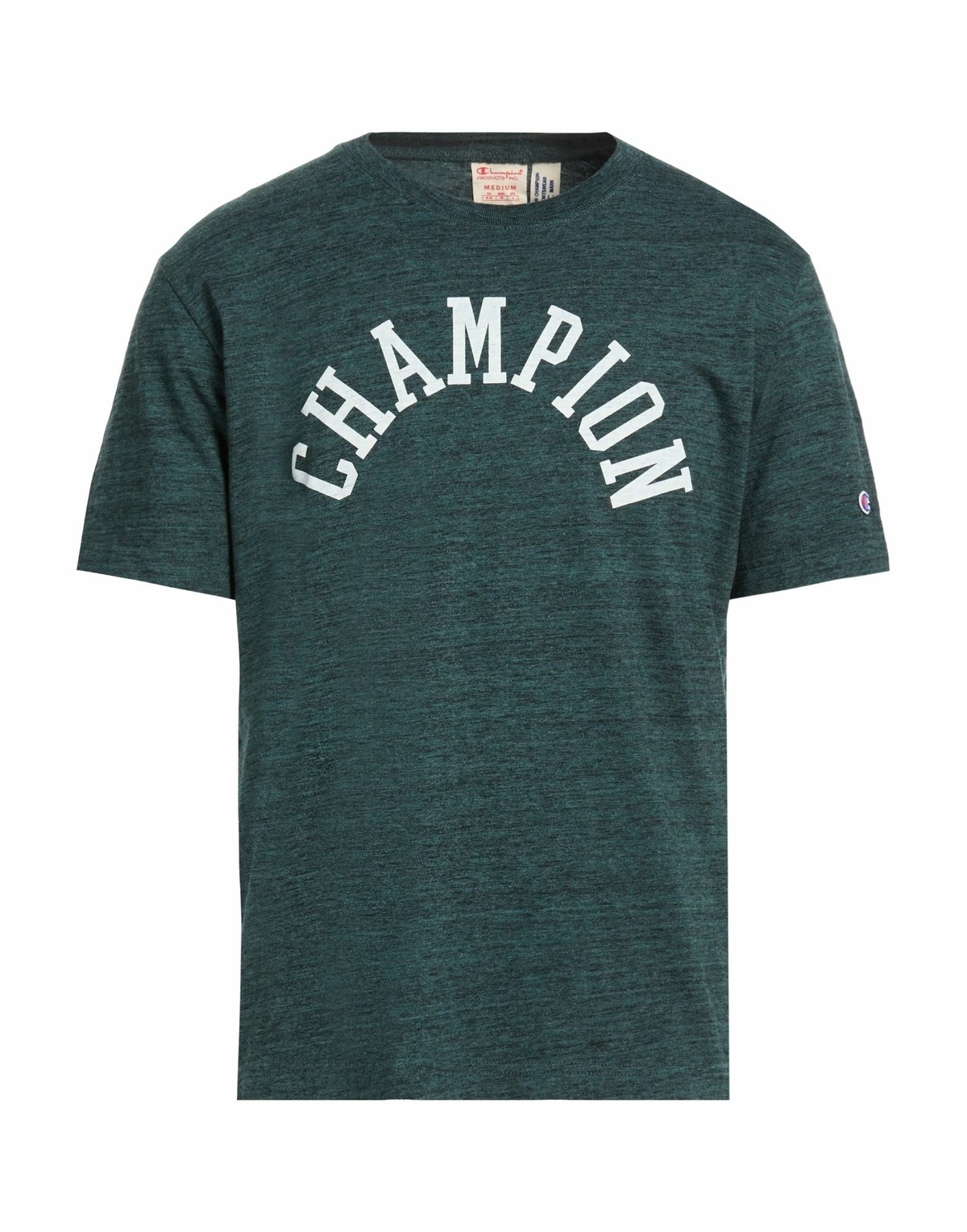 Champion Mens T-shirt Dark in Green