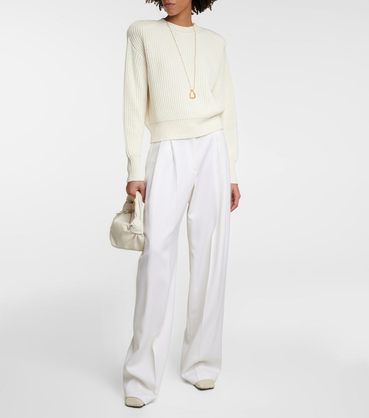 Wardrobe.NYC - x Hailey Bieber HB virgin wool sweater