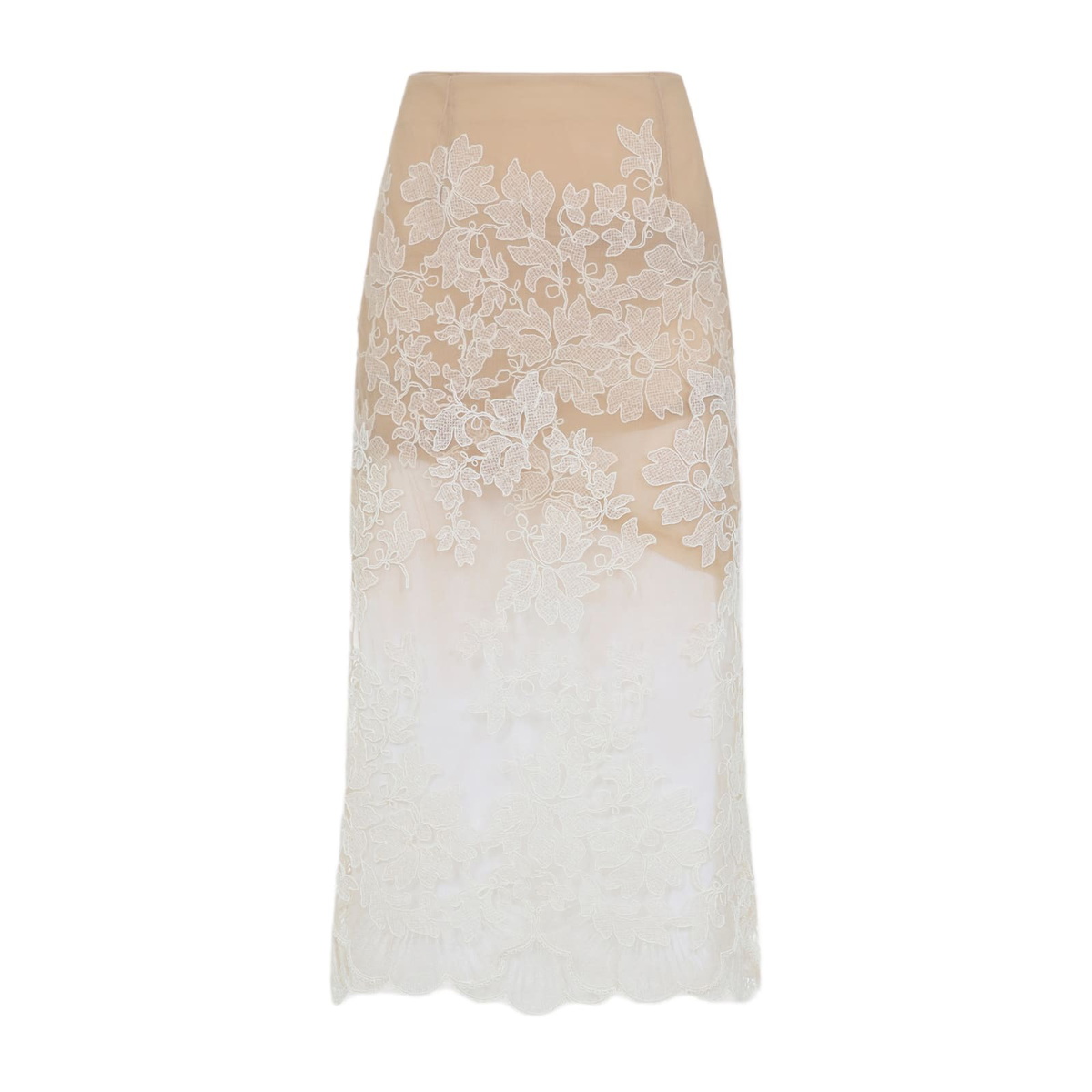 Ermanno Scervino Polyamide Midi Skirt