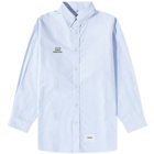 WTAPS Men's BD 01 Oxford Shirt in Blue