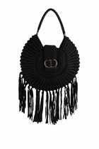 TwinSet Hobo Shoulder Bag With Fringes