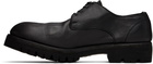 Guidi Black 792V Leather Derbys