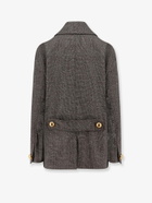 Ami Paris Caot Brown Womens Coat