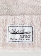 Logo Patch Beanie Hat in Light Pink