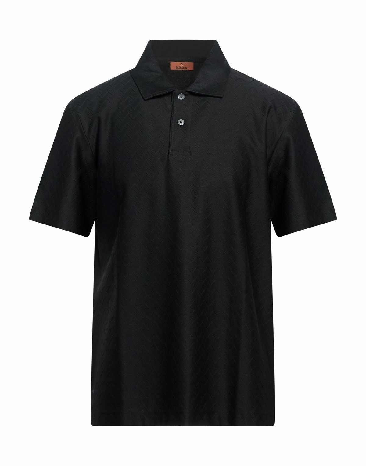 Missoni Mens Polo shirt in Black