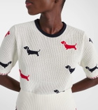 Thom Browne Hector pointelle cotton top