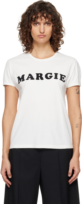 Photo: MM6 Maison Margiela Off-White 'Margie' T-Shirt