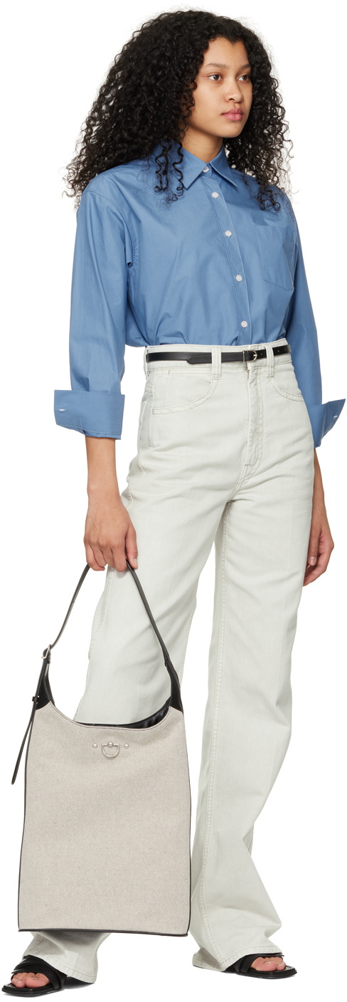 DURAZZI MILANO Beige Cavalry Tote Durazzi Milano