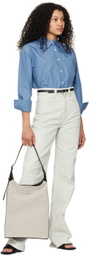 DURAZZI MILANO Beige Cavalry Tote
