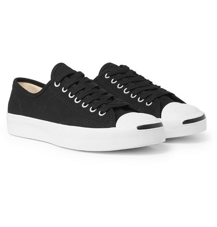 Photo: Converse - Jack Purcell OX Canvas Sneakers - Black