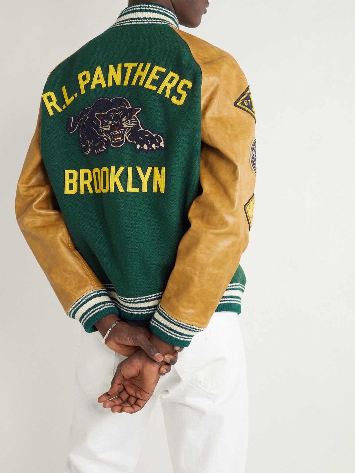 Polo Ralph Lauren Varsity Letterman Panthers Jacket