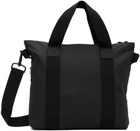 RAINS Black Mini Tote