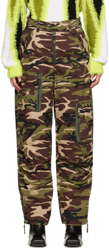 Photo: Andersson Bell Khaki Camouflage Flight Pants
