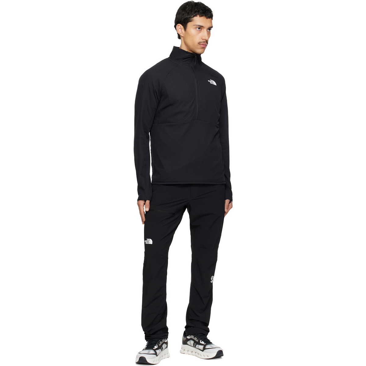 The North Face Black Summit Series FUTUREFLEECE LT Quarter-Zip Sweatshirt