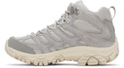 Merrell 1TRL Gray Moab 3 Mid Waterproof Sneakers