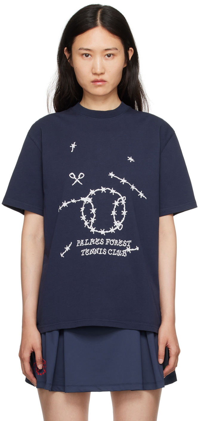 Photo: Palmes SSENSE Exclusive Navy T-Shirt