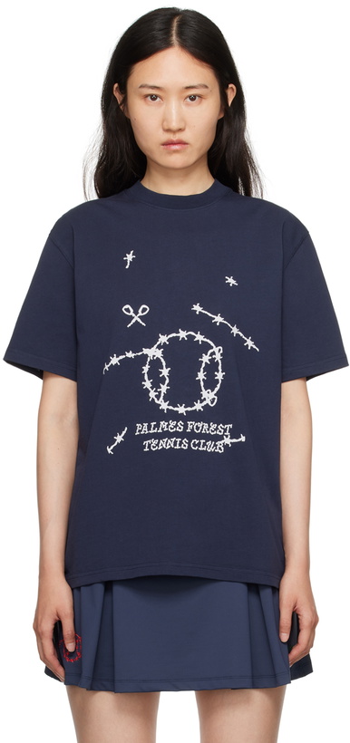Photo: Palmes SSENSE Exclusive Navy T-Shirt