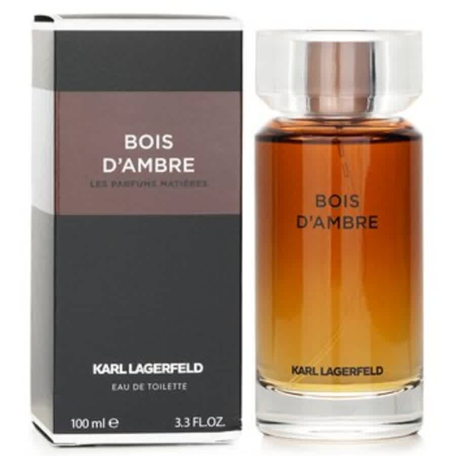 Karl Lagerfeld Mens Bois d'Ambre EDT 3.4 oz Fragrances 3386460124867