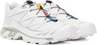 Salomon White XT-6 GORE-TEX Sneakers