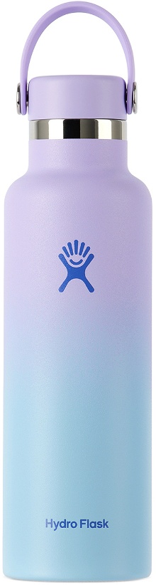 Photo: Hydro Flask Purple Limited Edition Polar Ombré Standard Mouth Bottle, 21 oz