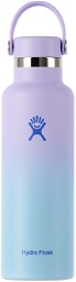 Hydro Flask Purple Limited Edition Polar Ombré Standard Mouth Bottle, 21 oz
