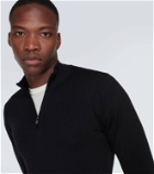 Sunspel Wool half-zip sweater
