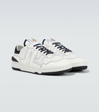 Lanvin - Clay leather sneakers