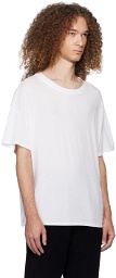 Les Tien White Oversized T-Shirt