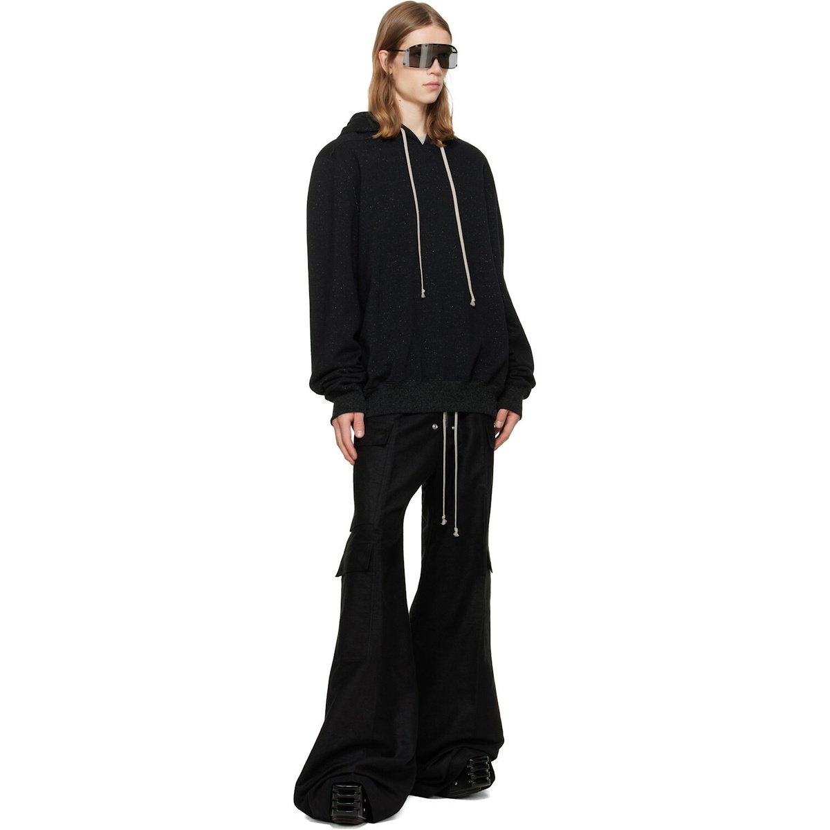 Rick Owens Black Tower Cargobelas Cargo Pants