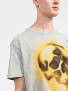 ALEXANDER MCQUEEN - Skull Print Cotton T-shirt