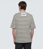 Jil Sander Striped cotton T-shirt