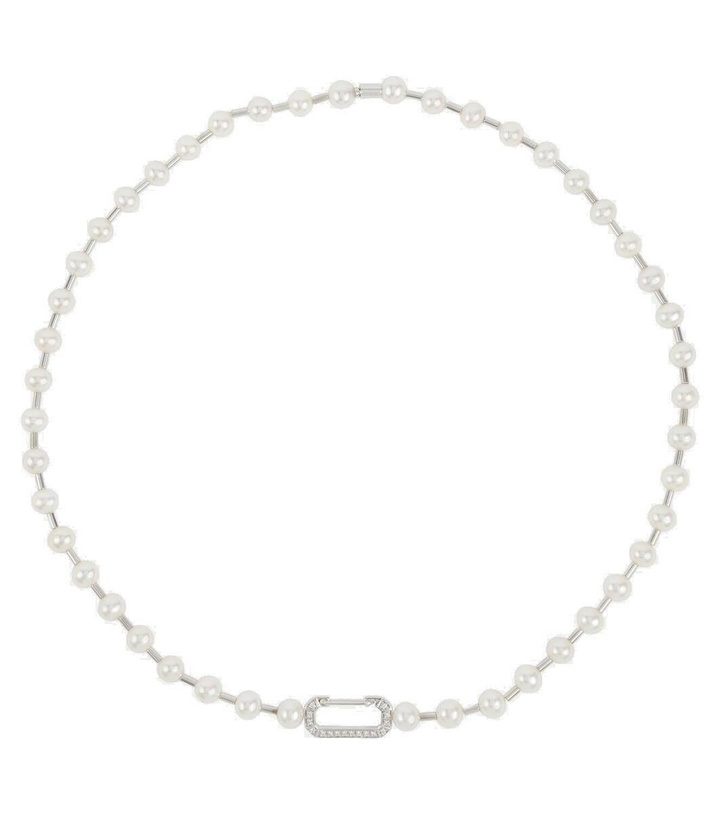 Photo: Eéra Vita 18kt gold necklace with pearls and diamonds