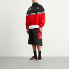 Adidas x Willy Chavarria Gomez Half Zip in Black/Red
