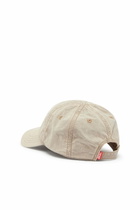 Diesel Baseball cap with embroidered Oval D - Caps Mens in Beige