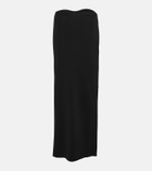 Christopher Esber Maparadita ribbed-knit maxi skirt