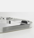 Christofle K + T silver-plated tray