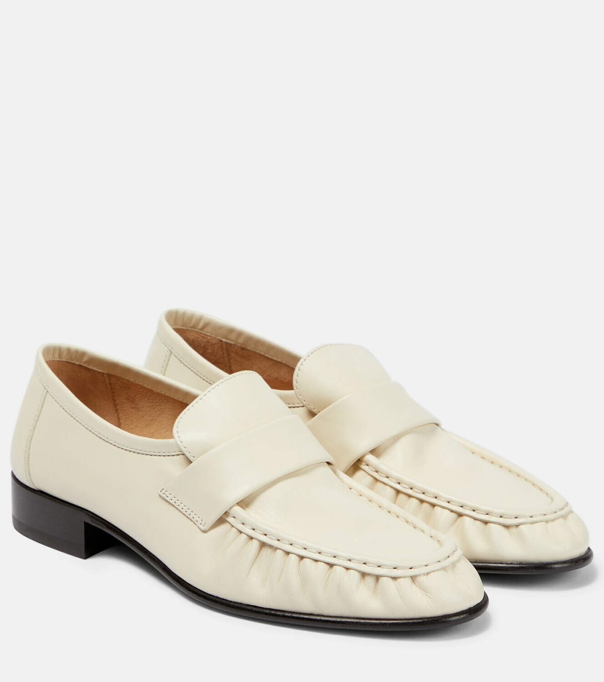 The Row - Leather loafers The Row