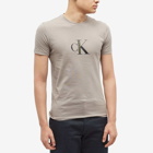 Calvin Klein Men's Institutional T-Shirt in Beige