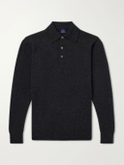 William Lockie - Wool Polo Sweater - Gray