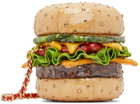 Moschino Brown 'The Diner' Hamburger Bag